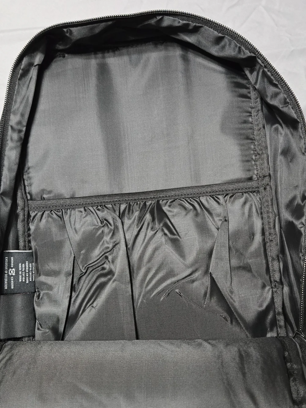 New Era Black Slim Backpack